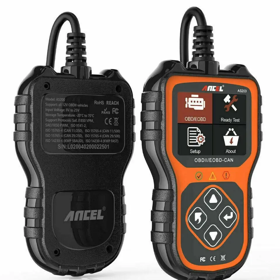 Automotive OBD2 Scanner Code Reader Car Diagnostic Scan Tool Check Engine Fault