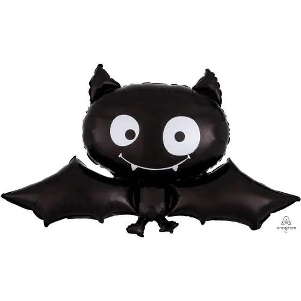 Halloween Bat Mylar Balloons