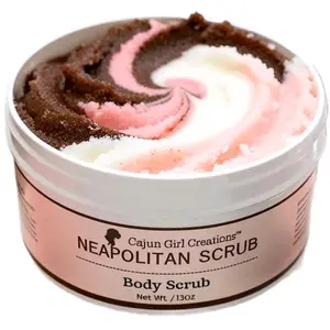 Neopolitan Body Scrub - 100g Gentle Body Exfoliator for Hydration & Skin Care, Soothing Scented Strawberry Cosmetic Ideal for Daily Use outdoorfun