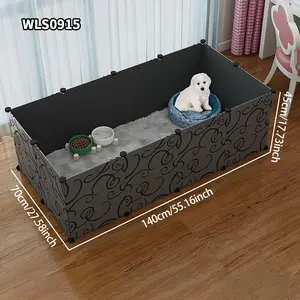 Small Dog Fence Indoor Home Use Isolation Barrier, Cat Villa Rabbit Cage Pet Playpen, Small Pets Game Area, Ideal for Cats and Dogs