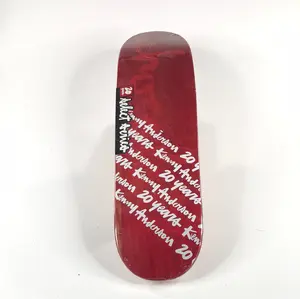 Chocolate Kenny Anderson 20 Years Red Size 8.5 Skateboard deck