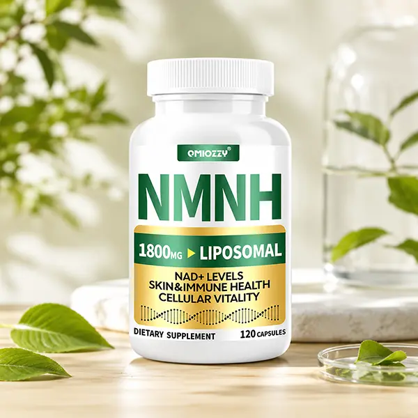 NMNH Supplement 1000mg with Liposomal Resveratrol & Nicotinamide Riboside - Cellular Energy & Daily Vitality Support, 120 Vegan Non-GMO Capsules