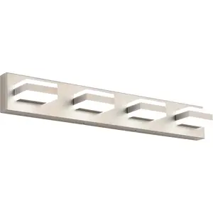 Bathroom vanity lights brushed nickel light fixtures for bathroom above mirror 4 light led lights bath lighting fixture nickel