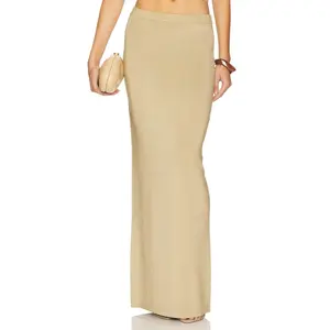 Lovers and Friends Carla Maxi Skirt in Gold