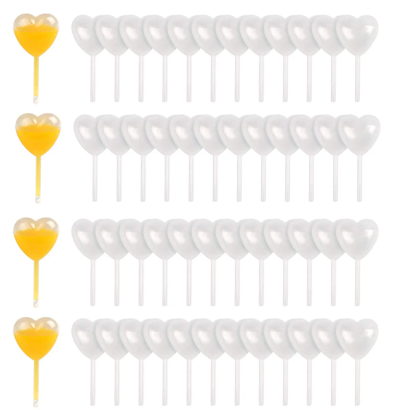 100PCS 4ml Clear Plastic Transfer Liquid Dropper Pipettes, Cupcakes Pipettes, Ice Cream, Mini Cakes, Flanes, Disposable Kitchen Supplies Pastry Decorating Tools Baking Accessories