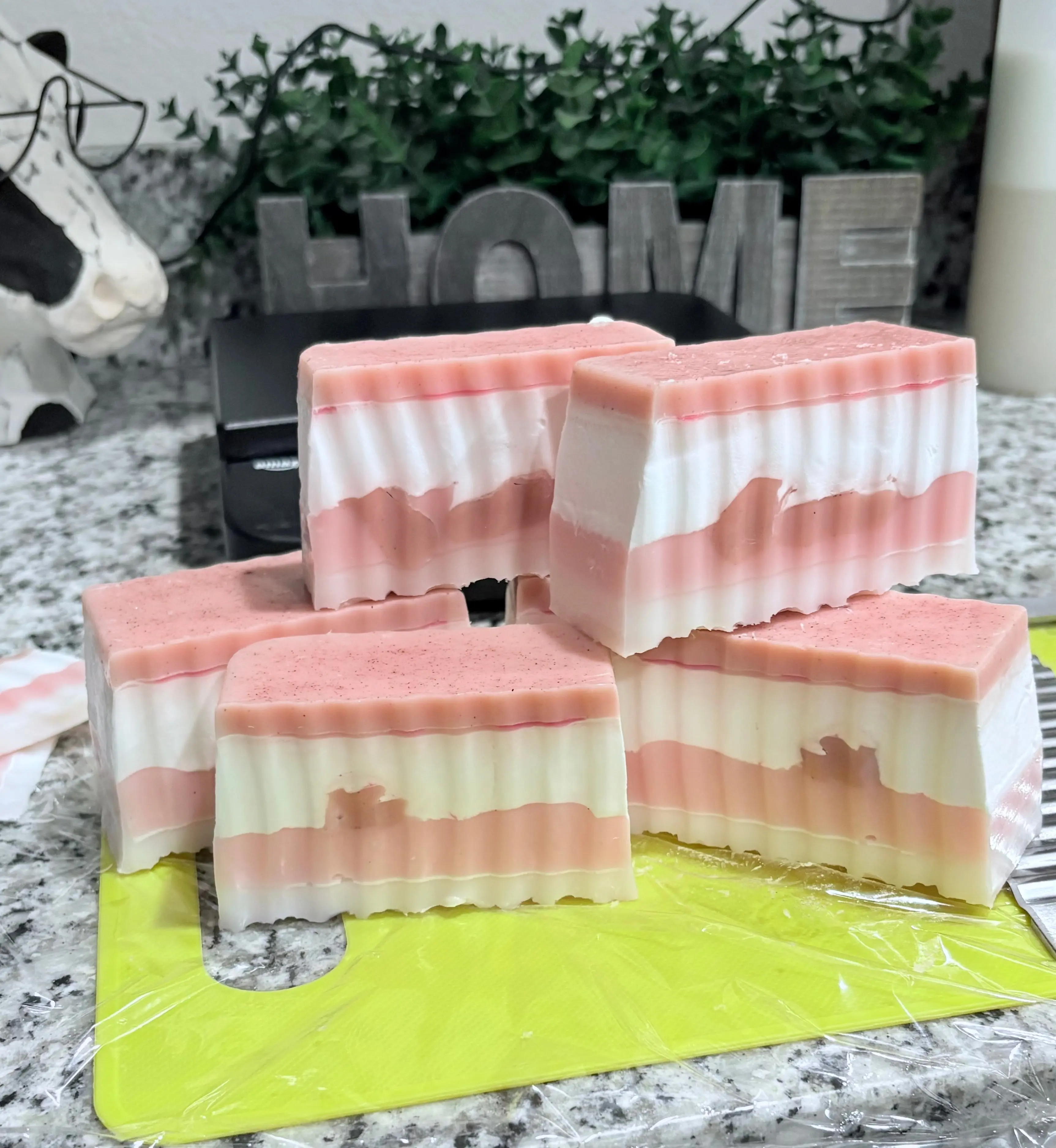 Vegan Strawberry Shortcake Sudsy Soap Bar full body care