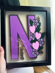 Customized shadow boxes , Name shadow boxes