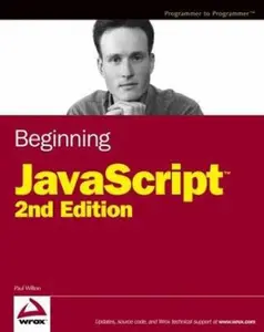 USED-Beginning JavaScript by Paul Wilton (Paperback)