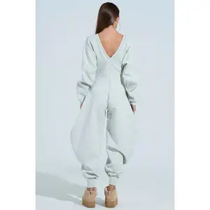 ComfortableCozySweatshirtJumpsuit(Raincoats)