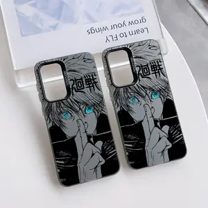 Anime Gojo Satoru Pattern Phone Case Casing Suitable for Samsung Galaxy A37 A57 A17 A07 A56 A26 A36 A55 A35 A06 A16 A05 A14 A24 A34 A54 A15 A05s A04e A03s A25 A23 A33 A53 A73 A13 A32 A22 A72 A52 4G 5G Anti Fall Protective Matte Back Cover