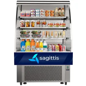 35 in. Open Air Grab and Go Refrigerator - 13.4 Cu Ft. CDA-13C - Wrap