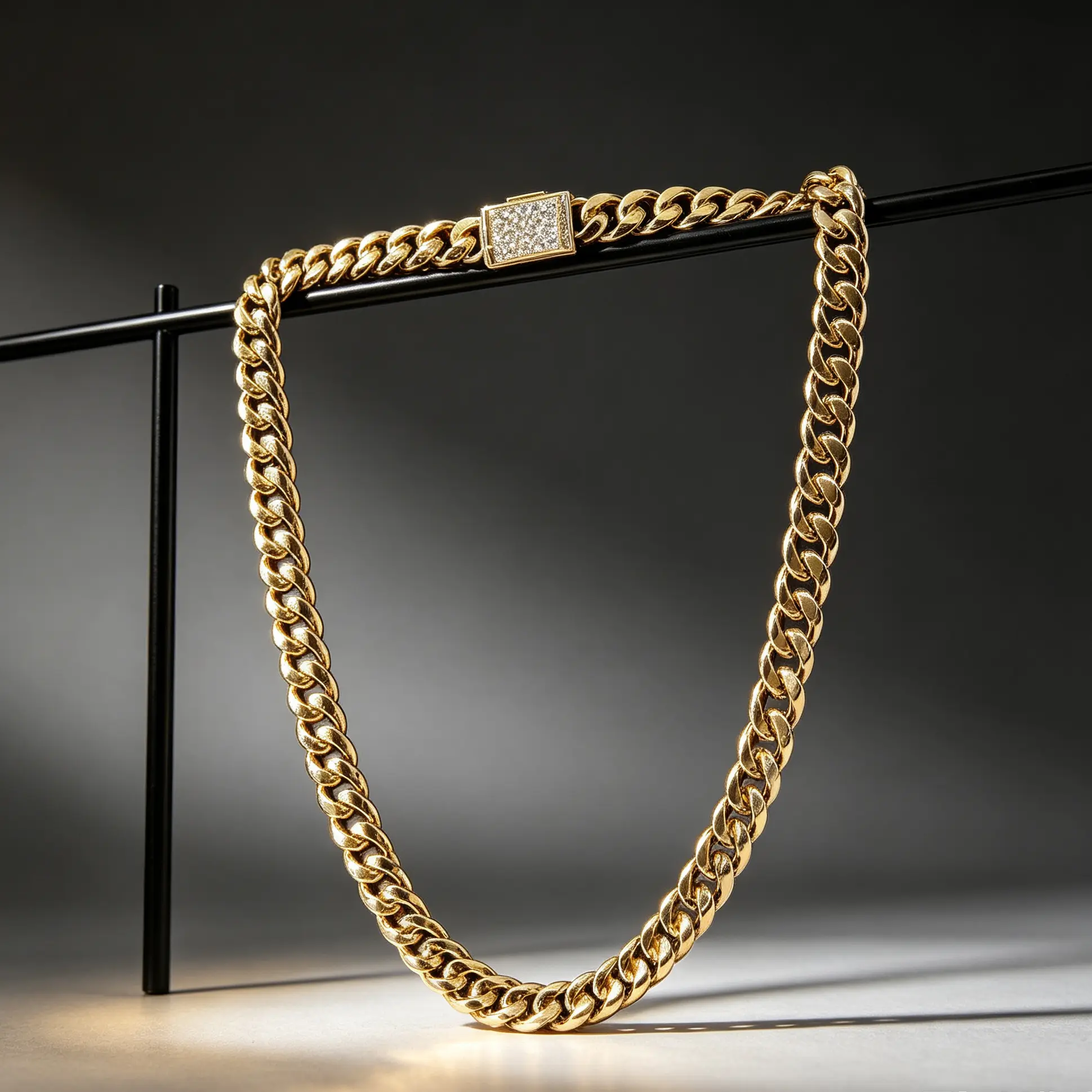 14mm Classic Cuban Chain Necklace