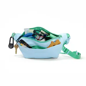Hands-Free Dog Walking Bag with 4ft Leash