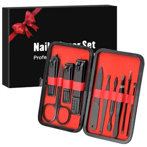 10pcs Manicure Set,Valentine Day gifts,Mens Grooming Kit, Nail Care Set, Manicure Kit for Men and Women,Nail Kit,Grooming Kit,Nail Clipper Set,Stocking Stuffers,Stocking Stuffers for Teen Boys,Gifts for Men