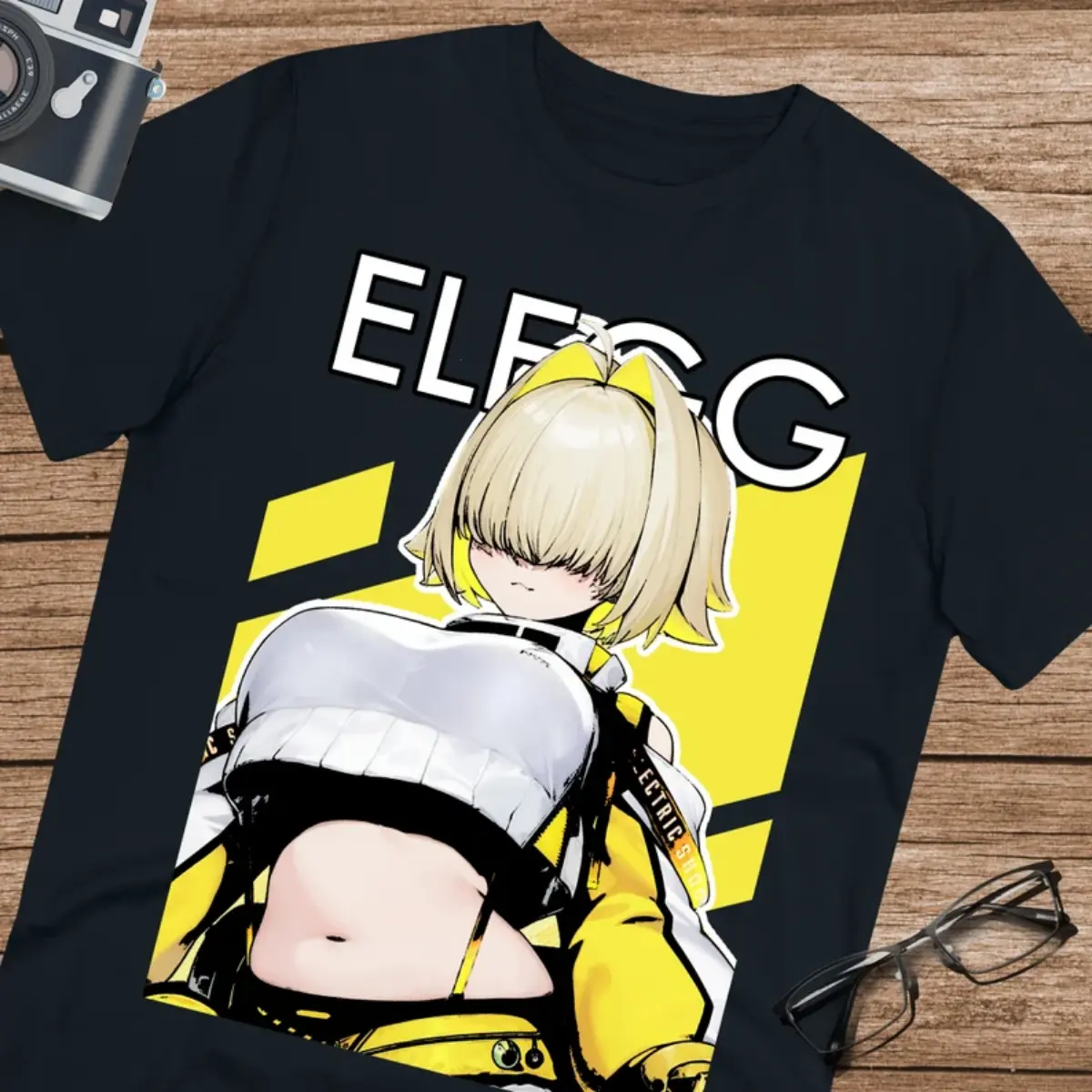 Nikke Goddess of Victory Video Game T-Shirt & Sweatshirt, Elegg Waifu Graphic Tee, Vintage Oversized Unisex Streetwear, Gift for Men Women Gamer