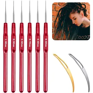 Crochet Hook Hair Tool,  Hooks Dreadlock Kit for Braid Dreadlocks