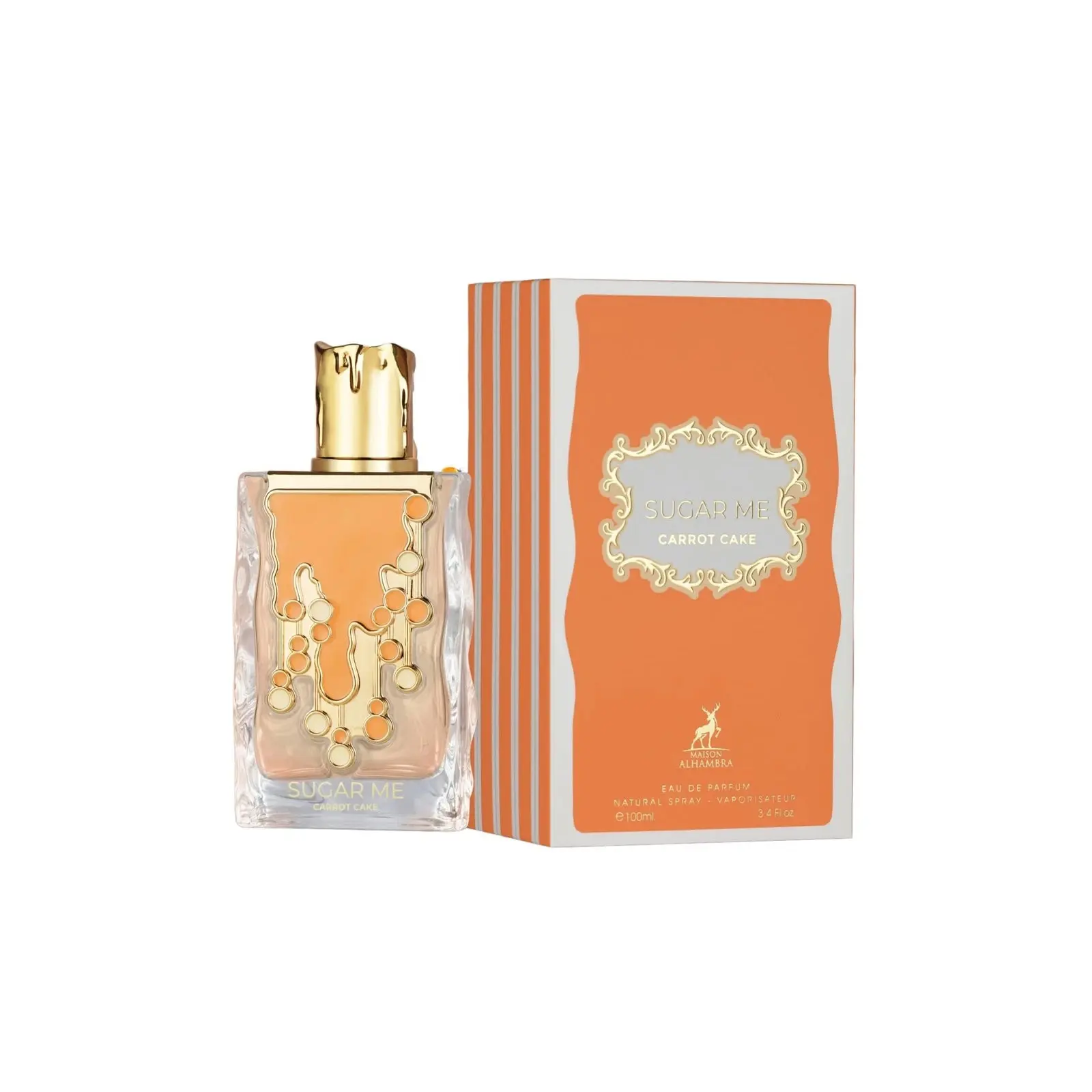 Maison Alhambra Sugar Me Carrot Cake 3.4oz EDP Spray for UNISEX