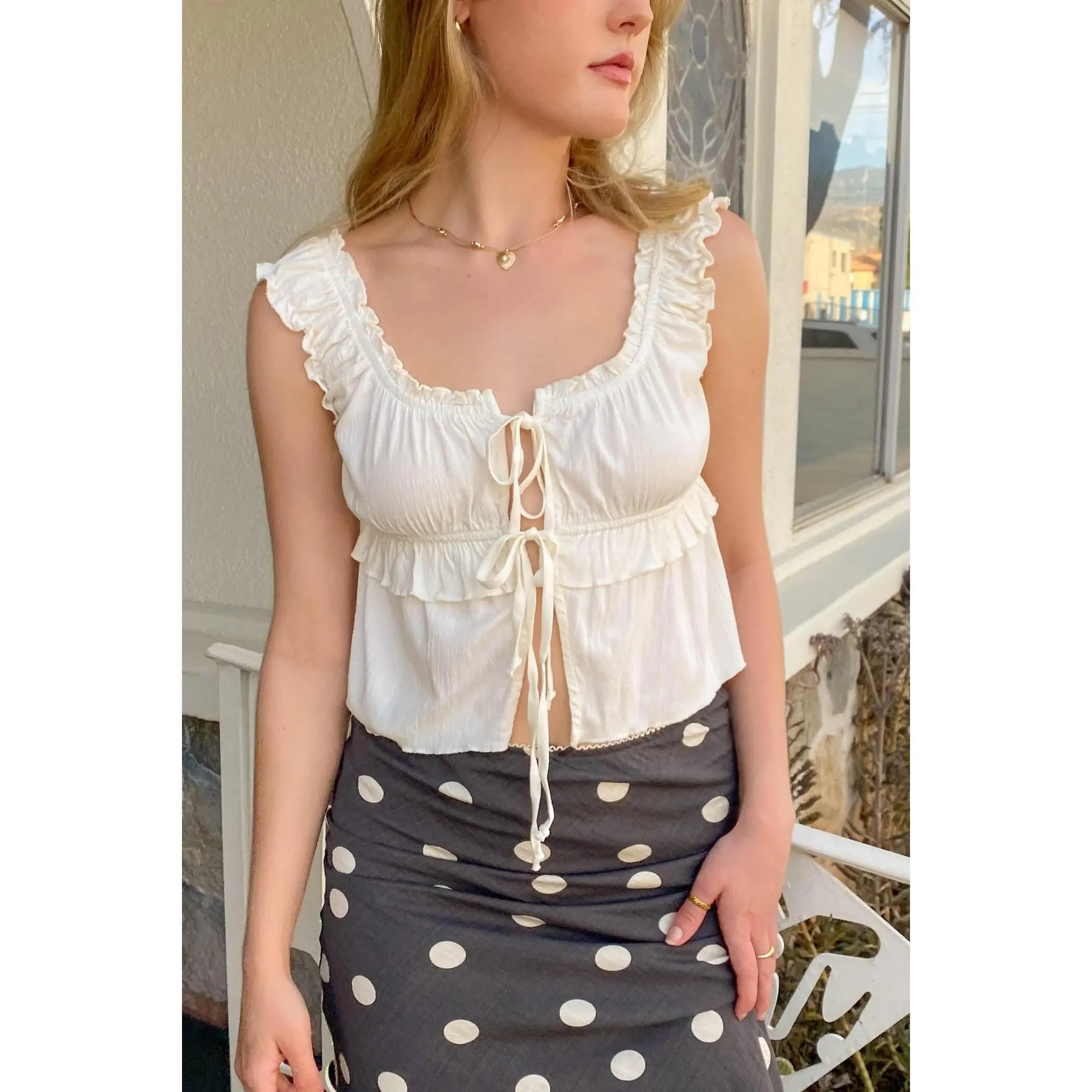Open Front Tiered Top