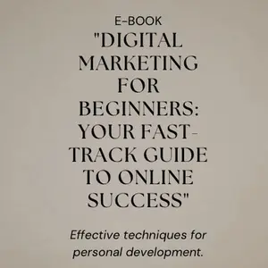 Marketing Jumpstart: The Beginner's Blueprint to Digital Success