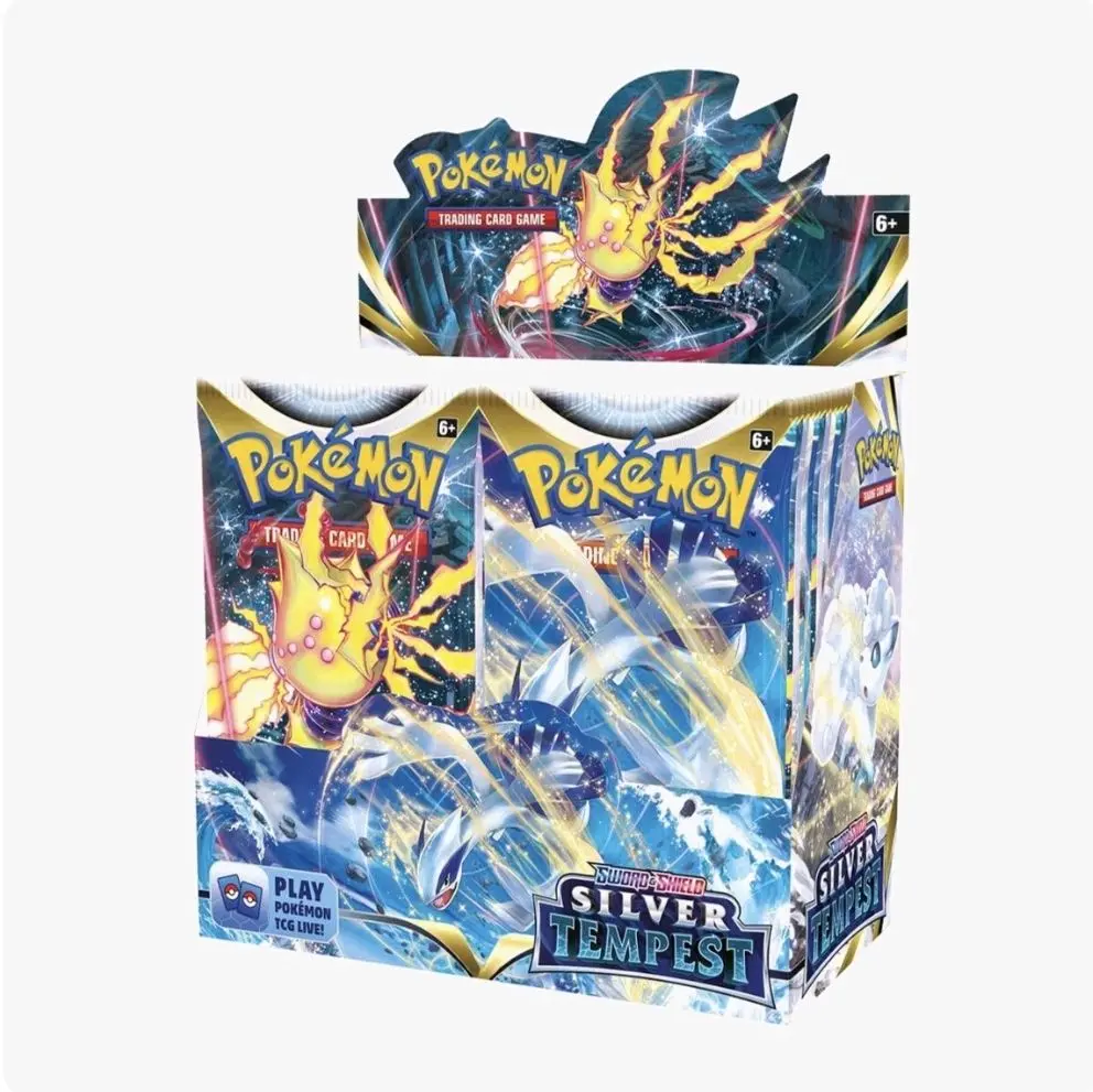 Pokémon - Sword & Shield: Silver Tempest Booster  - 1 x Individual Pack of Cards.