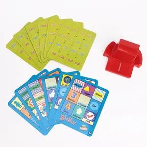 Learning Machine Game Toy, 1 Set Bingo Learning Machine Game Toy, Word Game Series, Montessori Educational Toy for Boys & Girls, Birthday Gift