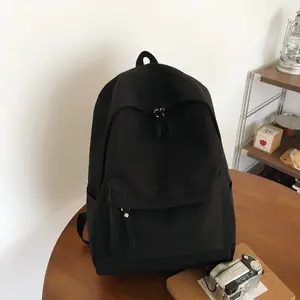 SleekHush Solid Color Large Travel Backpack  Outdoor Casual Commuter Bag