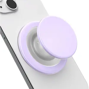 for Magsafe Phone Grip,  Phone Grip Holder,  Collapsible Expandible Mobile Phone Grips Stand Holder for  17 16 15 14 13 12 Series, Transparent