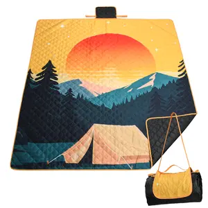 Waterproof Striped Picnic Beach Mat Waterproof Striped Picnic Beach Mat