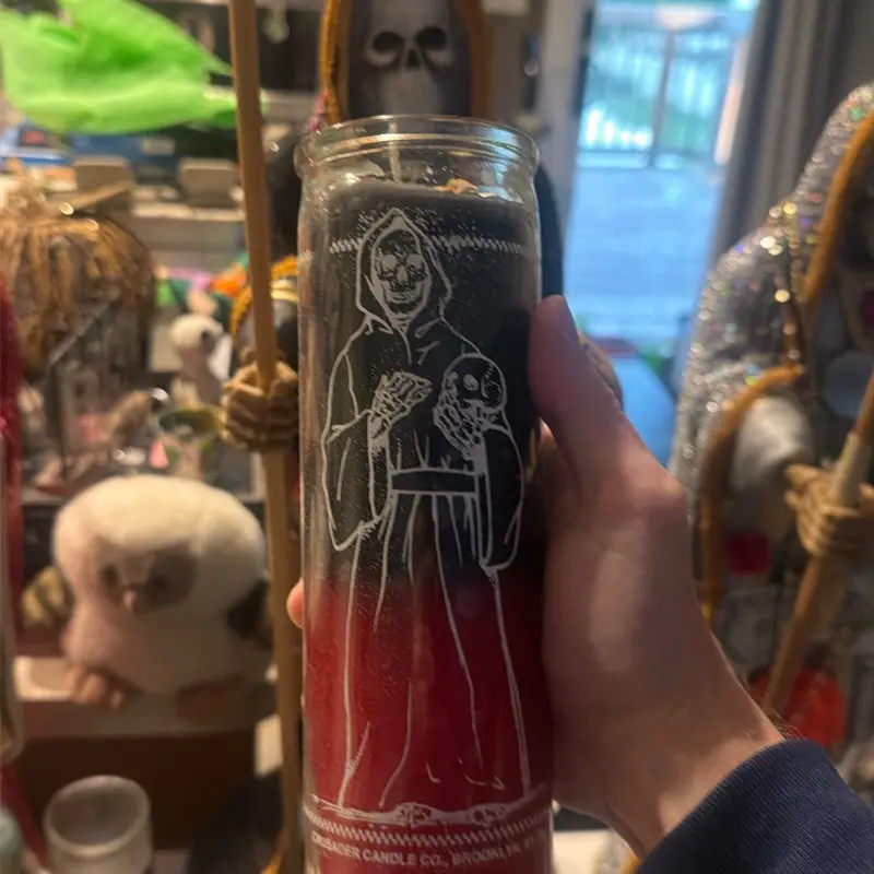 Crusader candle company reversal Santa Muerte 7 day candle