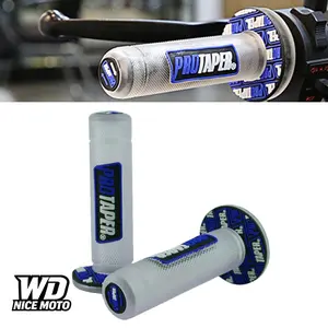 WD NICE MOTO Universal Motorcycle Grips 7/8" 22mm 24mm, Handlebars Handle for Honda Yamaha Ktm, Dirt Pit Bike Motocross Accessories