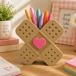 Bandaid Pen Holder