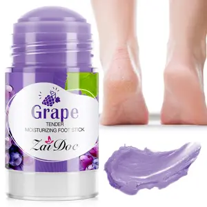 Six-Tone Moisturizing Foot Scent Stick - Six soothing scents to choose from. The silky balm quickly nourishes dry heels. Its portable design allows for on-the-go foot care, leaving a gentle fragrance with every step.