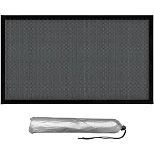 Car Sunroof Sun Shade Breathable Mesh, UV Protection Auto Moonroof Screen Cover, Universal Quick Install Vehicle Window Mesh Bug Net Accessory for Camping, Parking (37.4 × 21.7 in)