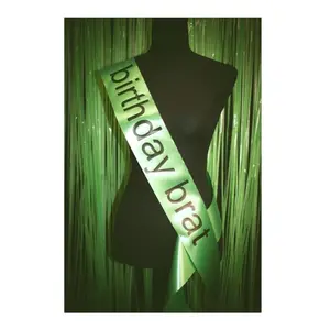 Birthday Brat Sash