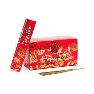 Nandita Dragon Blood Incense Sticks 15g * 1 Dozen Aroma Fragrance Pack Prop Scented Perfume Scent Freshener