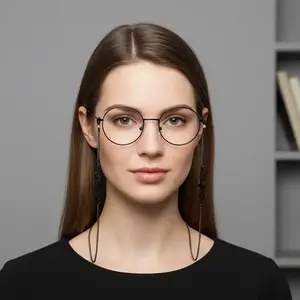 Bat/Cat/Spider Design Glasses Chain, 1 Count Gothic Sunglasses Eyeglass Necklace, Fashion Glasses Retainer Lanyard for Halloween Party Outdoor Travel, Glasses Decorative Accessories