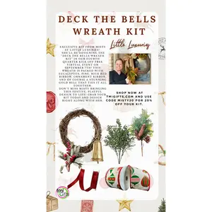 Deck The Bells Wreath Kit By Little Luxuries