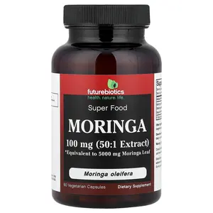 Futurebiotics Moringa, 100 mg, 60 Vegetarian Capsules