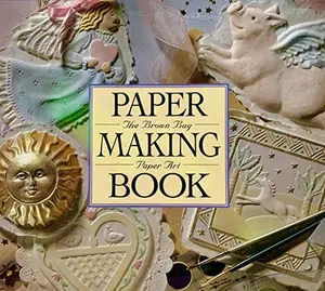 USED-Brown Bag Paper Art, Paper Making Book by Lucy Ross Natkiel (Hardcover)