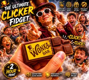 Chocolate Clicker Fidget – Satisfying Stress Relief Toy