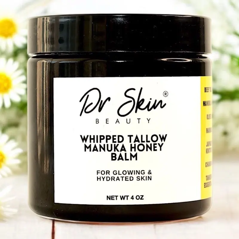 Dr. Skin Wagyu Tallow Balm - Deep Moisture for Dry, Sensitive Skin | Manuka Honey & Calendula