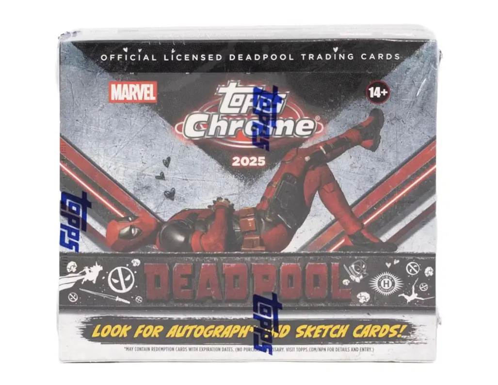 2025 Topps Deadpool Chrome Hobby Box