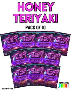 Honey Teriyaki 2.5oz 10 Pack, Beef [Specter Sphere]