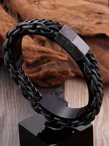 Modern Stainless Steel Hand Chain Bracelet, Fashion Bracelets, Fashionable Creative Bangle, Casual Viking Style Jewelry, Perfect Gift for All Occasions, Unisex Accessory, Stainless Steel Bangle