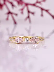 Sweet bow design zirconia ring, exquisitely crafted with a romantic touch, perfect for dates, parties, and daily wear.