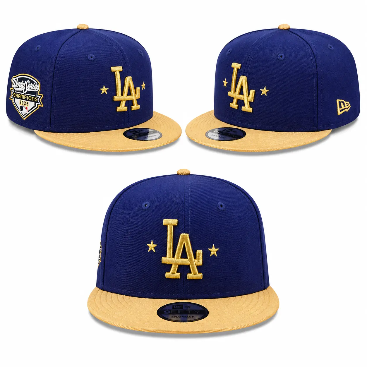Los Angeles Dodgers New Era Royal 2026 Gold Collection 9FIFTY Snapback Hat 1
