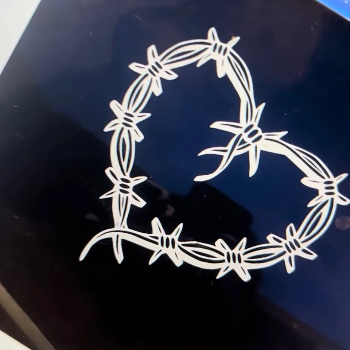 Karol G Bichota Heart car Decal