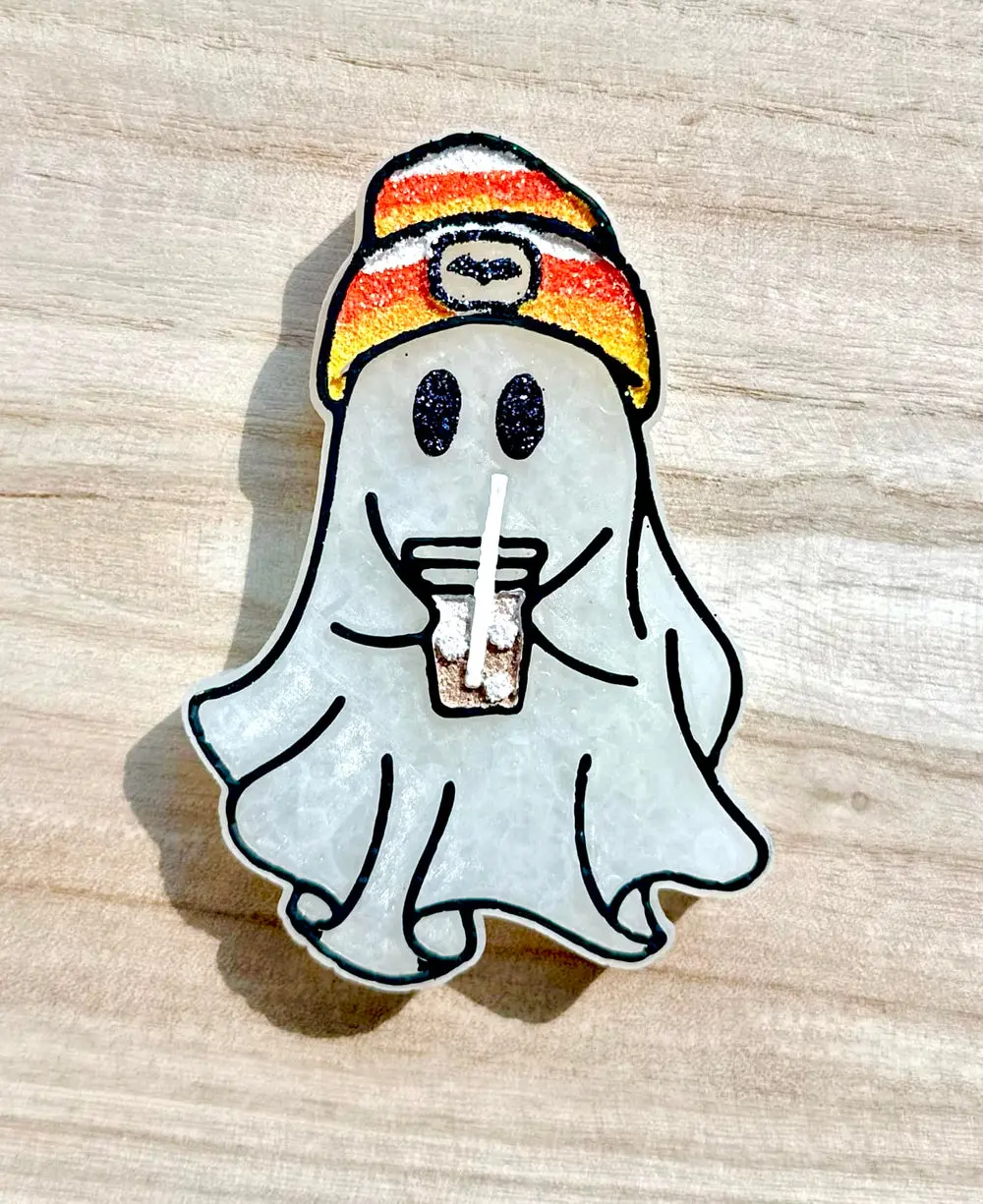 Iced Coffee Ghost Mold