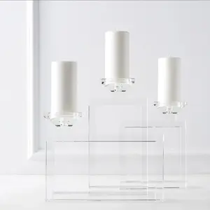 Z GALLERIE Linx Glass Geometric Pillar Candle Holder, Candle Stand for Room Decor, Home Accessory, Home Supply, Home Accessories, Candle Stands Z GALLERIE Linx Glass Geometric Pillar Candle Holder, Candle Stand for Room Decor, Home Accessory, Home Supply, Home Accessories, Candle Stands