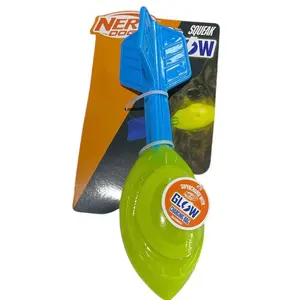 nerf dog squeak glow for large breeds